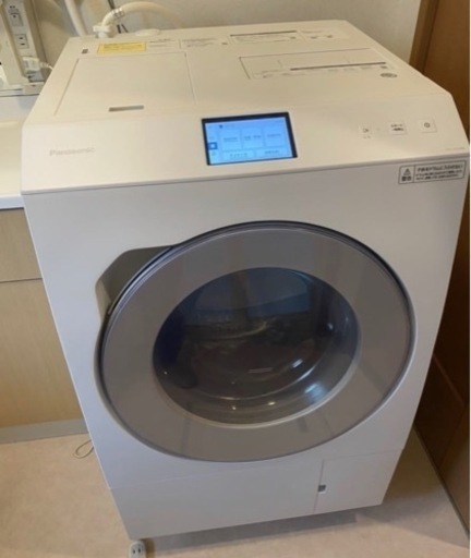 激安美品 2021年製12kg Panasonic ドラム式洗濯乾燥機　LX 配達可