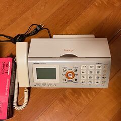 FAX　Sharp UX-F25CW　子機は液晶不全