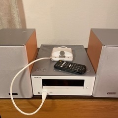 Onkyo オンキョウ　CDプレーヤー　iPodドッグ