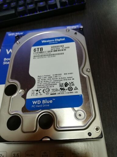 HDD 6TB WD60EZAX ウェスタンデジタル