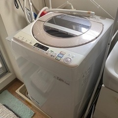 シャープ洗濯機　9Kg
