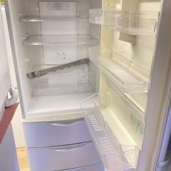 AQUA アクア AQR-361B S [冷凍冷蔵庫 (355L・右開き） 4ドア ラグジュアリーシルバー]