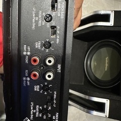十二型拡声器ラッパTwitterサウンドアンプと配線。