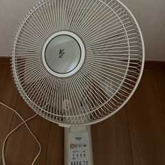 壁掛け扇風機　リモコン付き