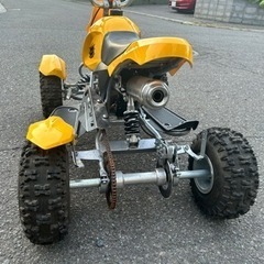 売約済みです。中華バギー　50cc イエロー　エンジン不動 売約済みです。中華バギー 50cc イエロー エンジン不動