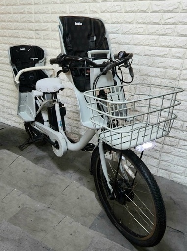 高年式2019年美品室内保管ブリヂストンビッケモブdd 子供乗せ電動自転車