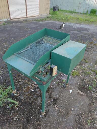 石ふるい機