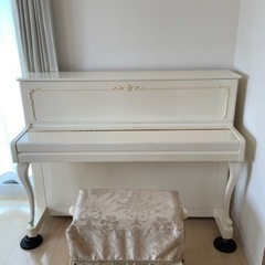 ピアノ Hobart M.Cable U-112FC WHP
