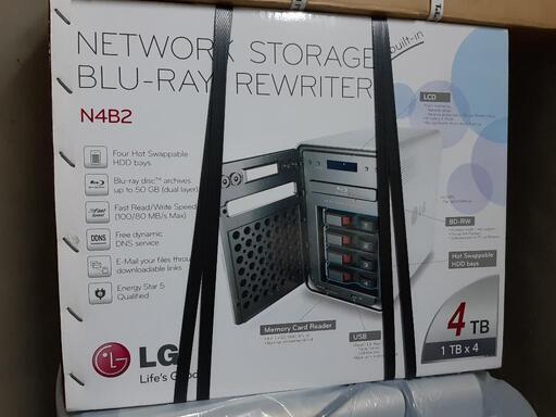 値下げ!!新品未使用のNAS ネットワークハードディスク | cbt