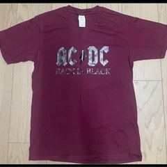 【ネット決済・配送可】未使用品　AC⚡︎DC tシャツ　ACDC...