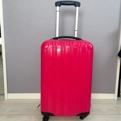 スーツケース　ピンク　ジャンク品