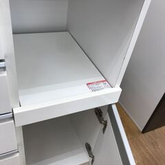 ☆ジモティ割あり☆ ニトリ 食器棚 白 H200×W119,5×D51 クリーニング