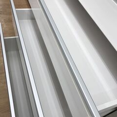 ☆ジモティ割あり☆ ニトリ 食器棚 白 H200×W119,5×D51 クリーニング