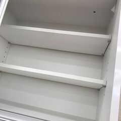 ☆ジモティ割あり☆ ニトリ 食器棚 白 H200×W119,5×D51 クリーニング