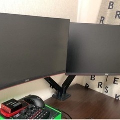 AOCゲーミングモニター　144hz  75hz