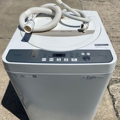 SHARP 洗濯機 ES-G55UC 2019年製　5.5kg●...