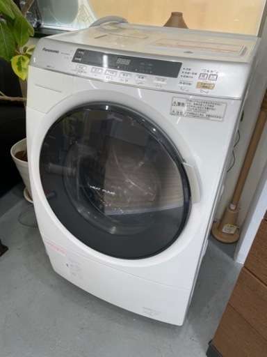 【美品】Panasonic 全自動洗濯機 NA-VX3000L 9kg ダンシング洗浄 ドラム型洗濯機 ドラム式電気洗濯乾燥機 ヒートポンプ パナソニック 2011年製 おまけ付き