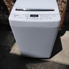 全自動洗濯機 HISENSE HW-G75A 7.5kg 2020年製