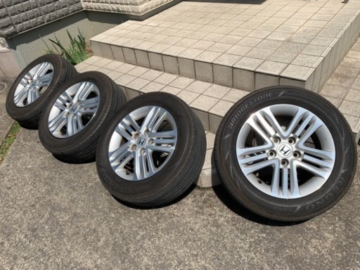 純正 RG つら ステップワゴンホイール レグノ GRV II 205/60/16 