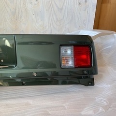 2460 新車外し エブリィ DA17V リアバンパー 白素地 71811-64P0 スズキ エブリイ DA17V新車外し リアバンパー