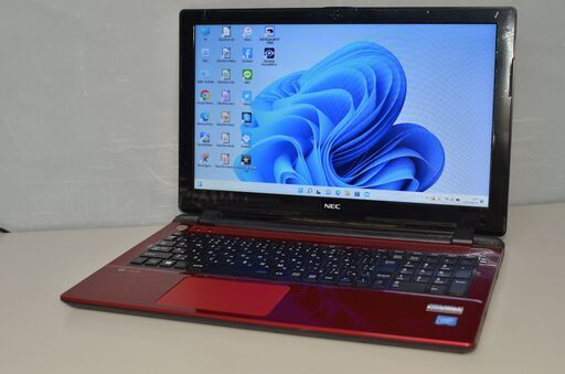 中古良品ノートパソコン Windows11+office 新品爆速SSD256GB NEC NS150/D Celeron-3215U/メモリ4GB/15.6インチ/無線/カメラ/DVDマルチ搭載