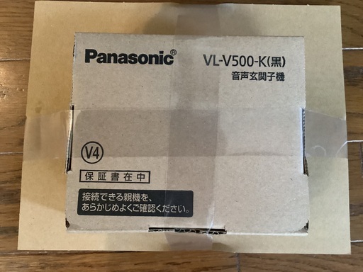 玄関子機　新未未開封品