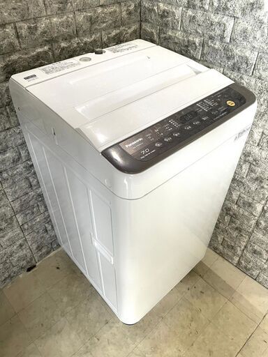 全国送料無料★3か月保証付き★洗濯機★2018年★Panasonic★NA-F70PB12★S-978