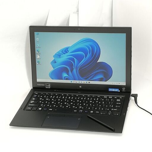 送料無料 高速SSD フルHD 12.5型 ノートパソコン 東芝 R82/P 中古美品 第5世代 CoreM 4GB 無線 WiFi Bluetooth Webカメラ Windows11 Office
