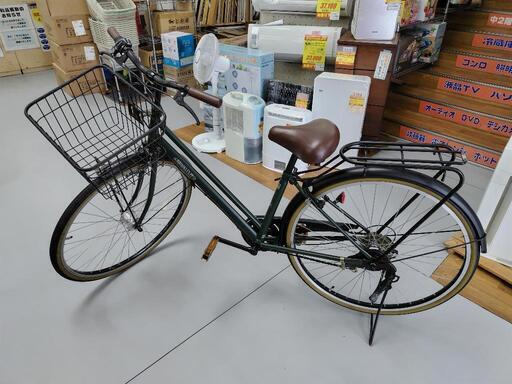 J219★多少サビ使用感有り★軽快自転車★BROOKLYN.PF★LEDオート★26インチ
