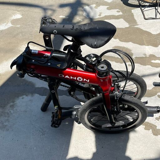 DAHON K3 Red 14インチ 赤 dahon k3 用 ホイールセット 14インチ G3組 軽量