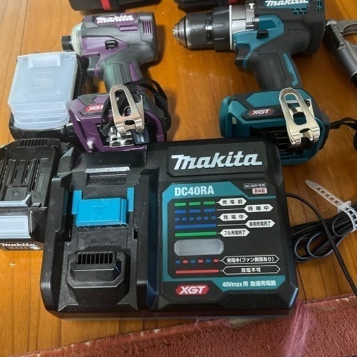 マキタ40v インパクトドライバー\u0026ドライバードリル