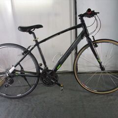 C987★23800円★整備済み スポーツ中古自転車 【クロスバイク　メリダ　クロ　46センチ】