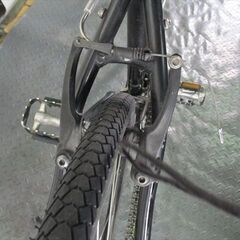 C987★23800円★整備済み スポーツ中古自転車 【クロスバイク　メリダ　クロ　46センチ】