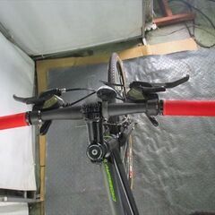 C987★23800円★整備済み スポーツ中古自転車 【クロスバイク　メリダ　クロ　46センチ】