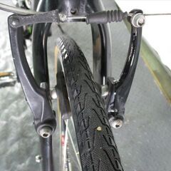 C987★23800円★整備済み スポーツ中古自転車 【クロスバイク　メリダ　クロ　46センチ】