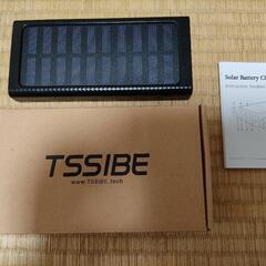 新品未使用 TSSIBE ソーラー充電 モバイルバッテリー 24...
