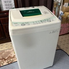 2009年製 東芝電気洗濯機 AW-307 7kg 中古品