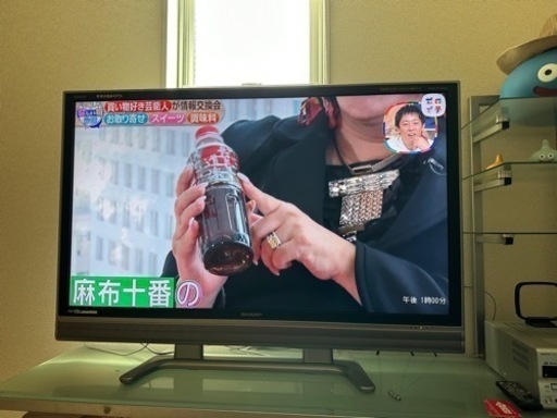 値下げ　SHARP 52型液晶テレビ　LC-52EX5