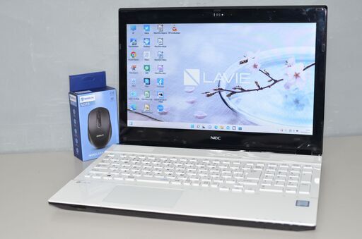 中古良品ノートパソコン Windows11+office 新品爆速SSD512GB NEC NS600/G core i7-7500U/メモリ8GB/15.6インチ/無線/カメラ/DVDマルチ搭載