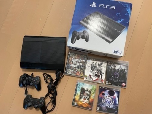 PS3 500GB ゲーム5枚