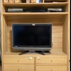 【9月10日まで】テレビ台 IKEA TRABY【DIY用の木材にも】
