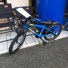 アサヒ 子供用自転車 18インチ ブルー【トレファク上福岡】