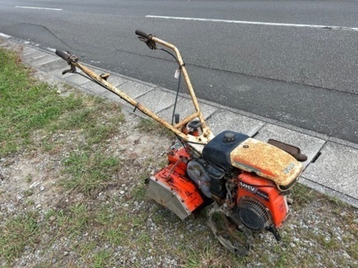クボタ 管理機 ハンドル回転 3.5馬力 作業幅300 mmガソリン うね立て 畝 耕運機 耕耘機 耕うん機 家庭菜園