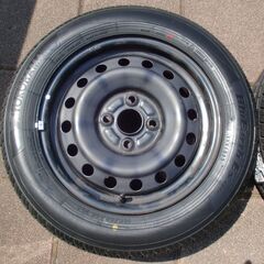 2本set 新品 ヨコハマ BluEarth-ES ES32 165/65R14 & 中古ホイール 