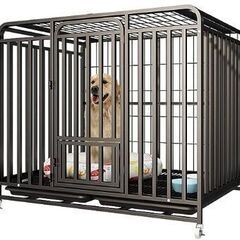 【未使用品】HPYWTJY　ペットケージ　中型犬 キャスター付き　折りたたみ式【ユーズドユーズ名古屋天白店】JO0004