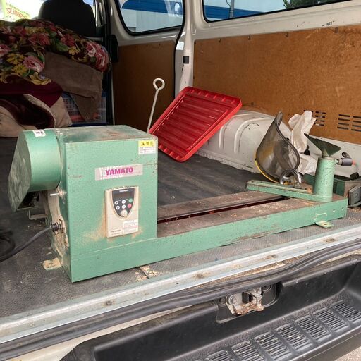 【中古】【動作OK】【店頭引取限定】山戸製作所 卓上木工旋盤 380D型 165,000円（税込）