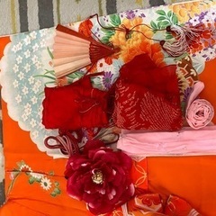 七五三　7歳　着物、小物セット　