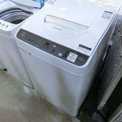洗濯機 洗濯乾燥機 シャープ 2022年製 ES-TX5FJ  ...