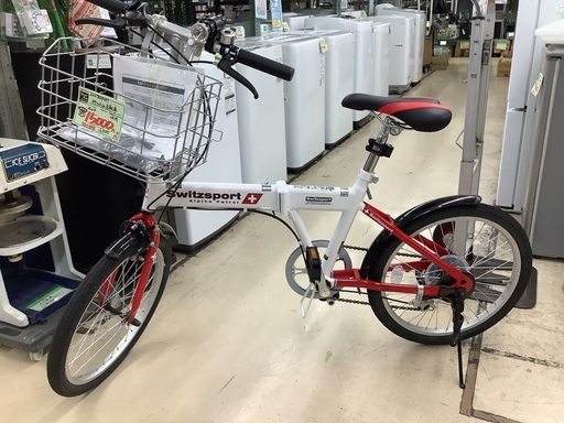 SWITZSPORT 折りたたみ自転車 管C230819BK (ベストバイ 静岡県袋井市)