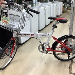 SWITZSPORT 折りたたみ自転車 管C230819BK (ベストバイ 静岡県袋井市)